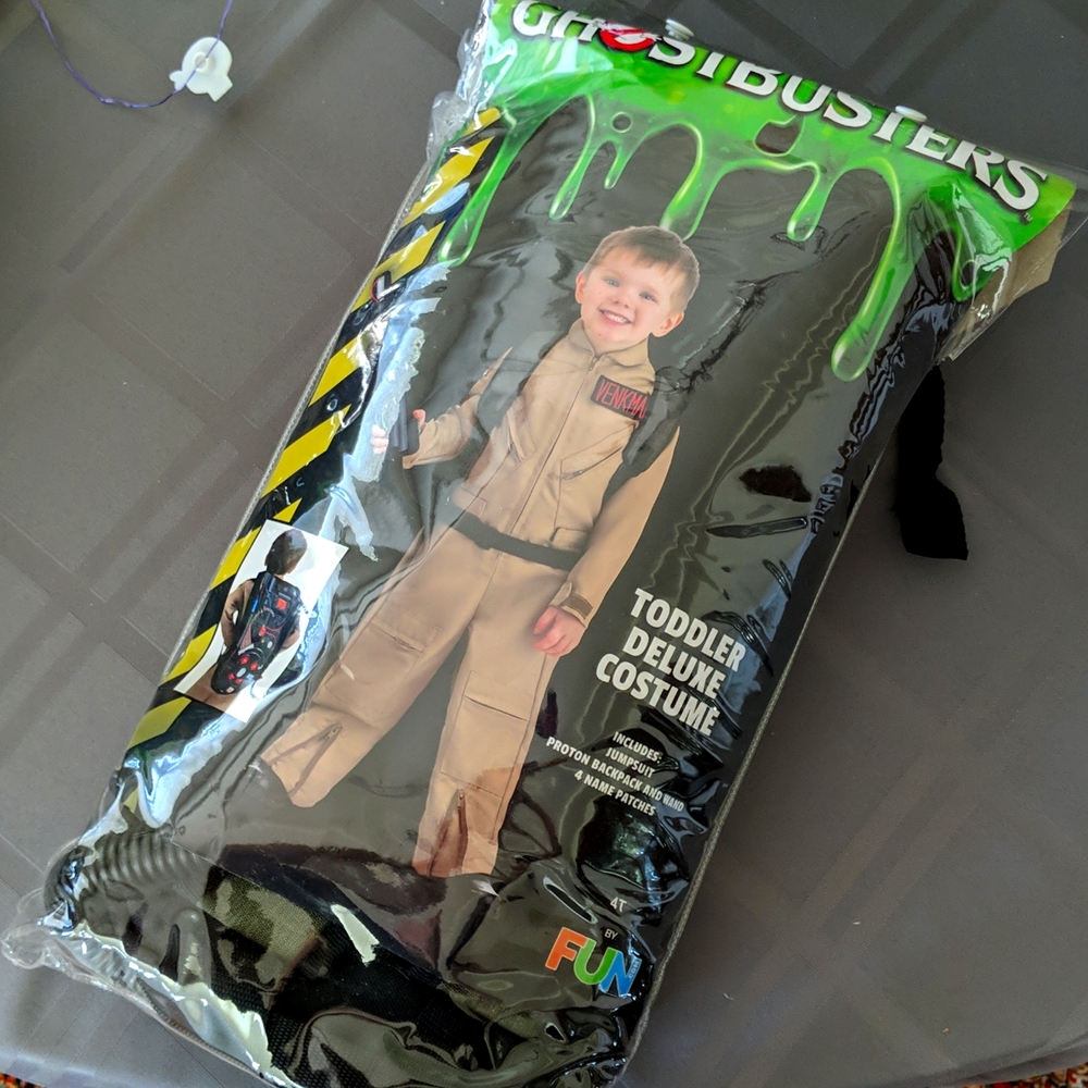Ghostbusters Kids Costume 4T